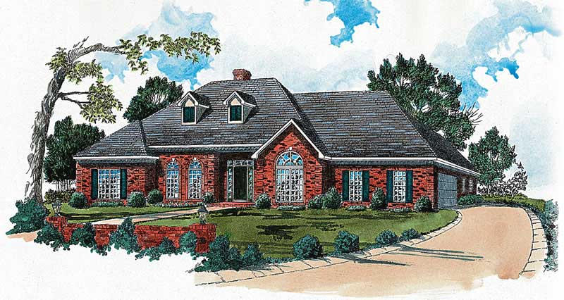 Main image for european house plan # 1892