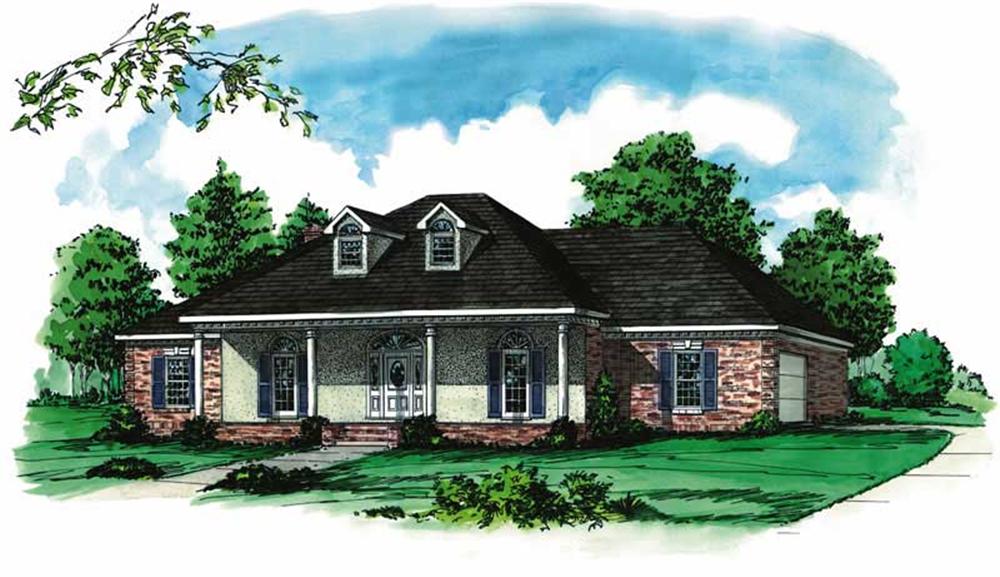 Main image for house plan # 1872