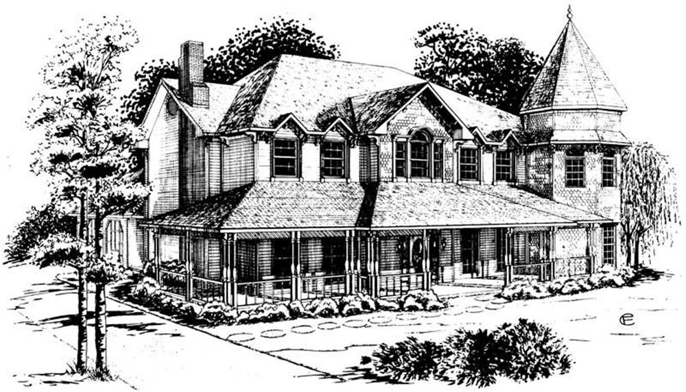 Main image for Victorian home plan # 1877