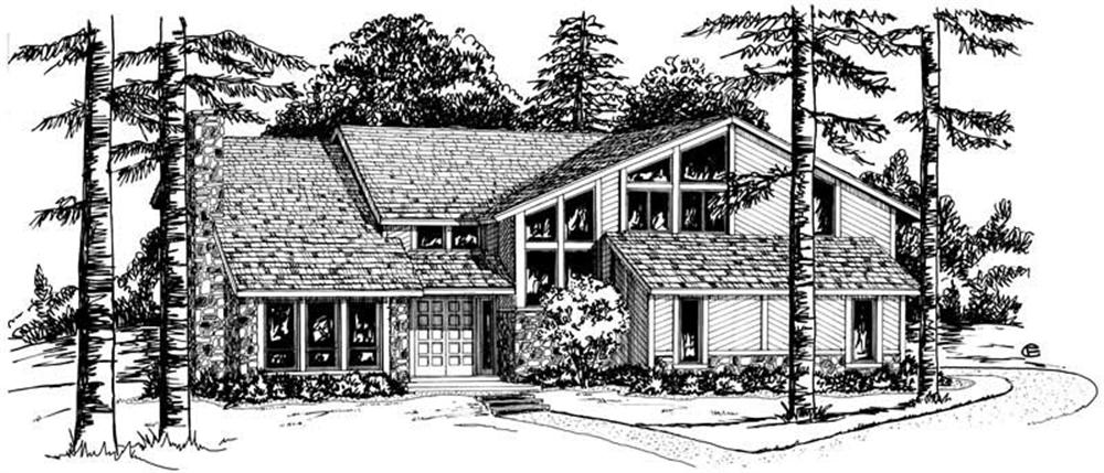 Main image for Contemporary house plan # 1879