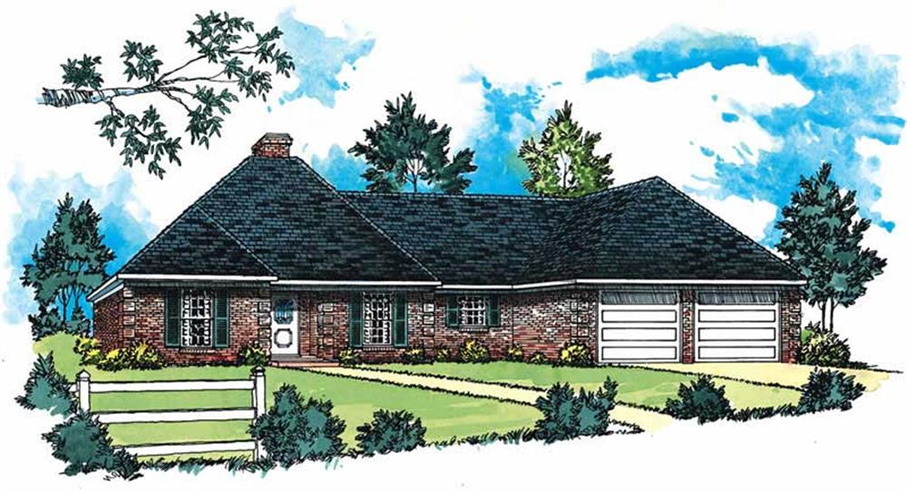 Main image for traditional houseplans # 1788