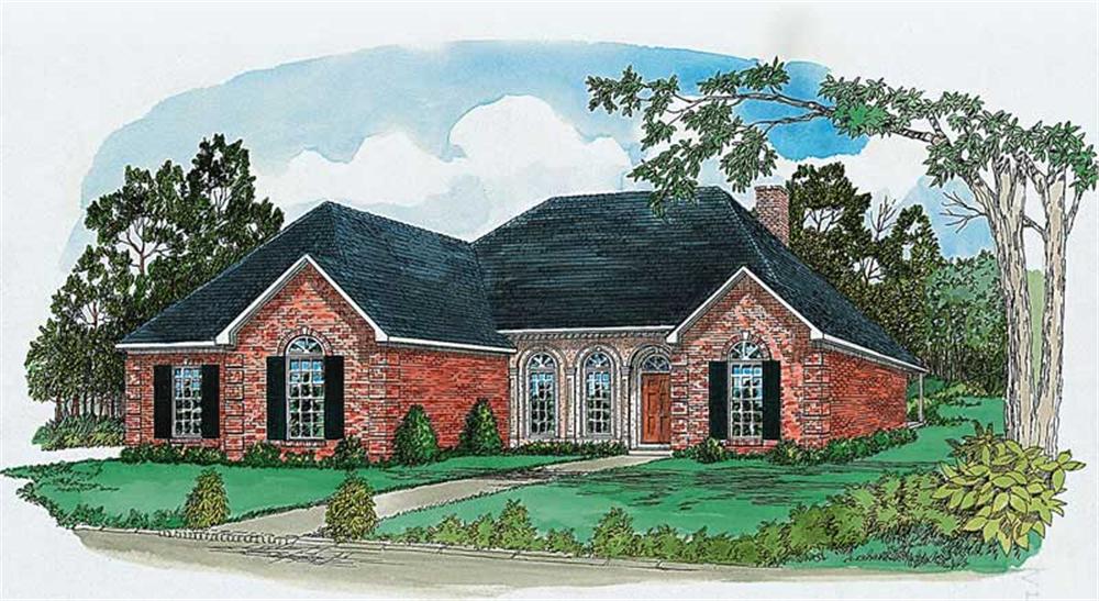 Main image for house plan # 1790