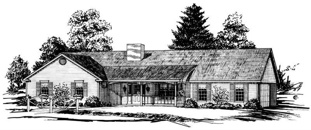 Main image for Traditional houseplan # 1785