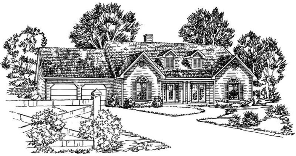 Main image for Traditional homeplans # 1772