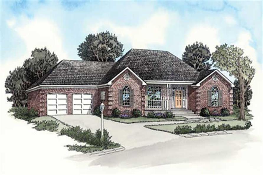 Main image for traditional houseplans # 9160