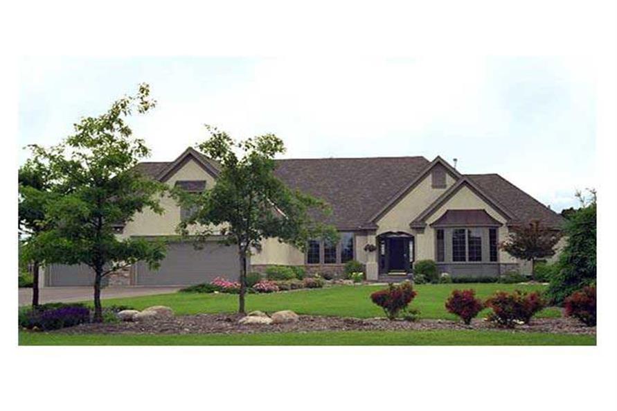Home Exterior Photograph of this 3-Bedroom,3553 Sq Ft Plan -3553