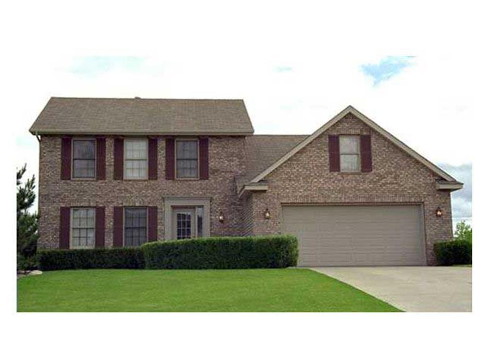 Traditional Homeplans CLS-1700 front elevation.