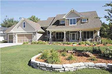 4-Bedroom, 2982 Sq Ft Country Home - Plan #165-1094 - Main Exterior