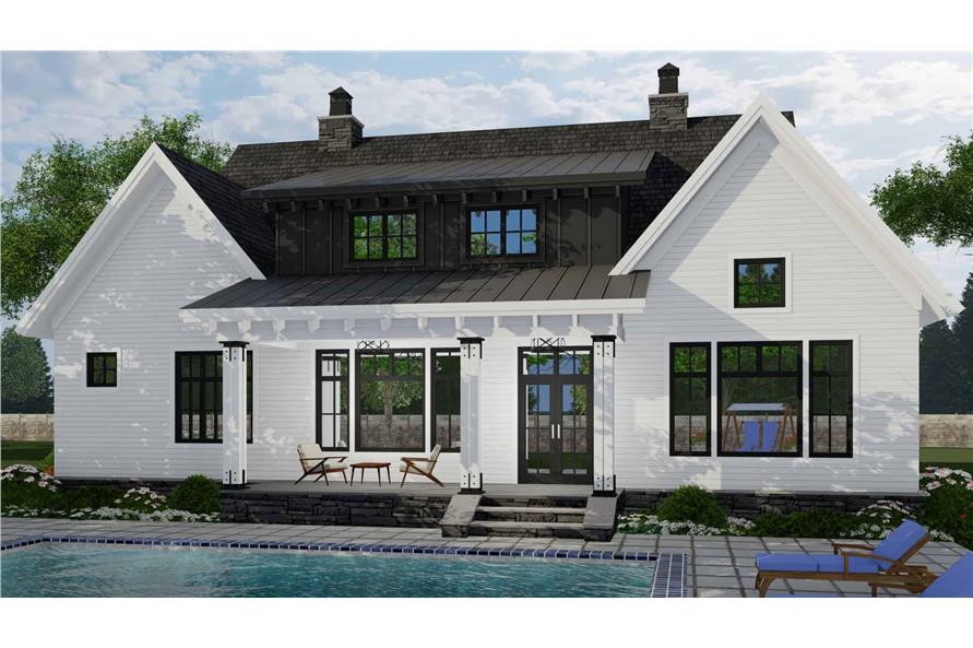 Pool of this 3-Bedroom, 2467 Sq Ft Plan - 165-1163
