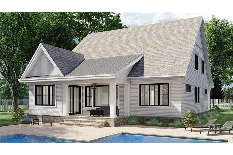 Pool of this 3-Bedroom,2456 Sq Ft Plan -165-1168
