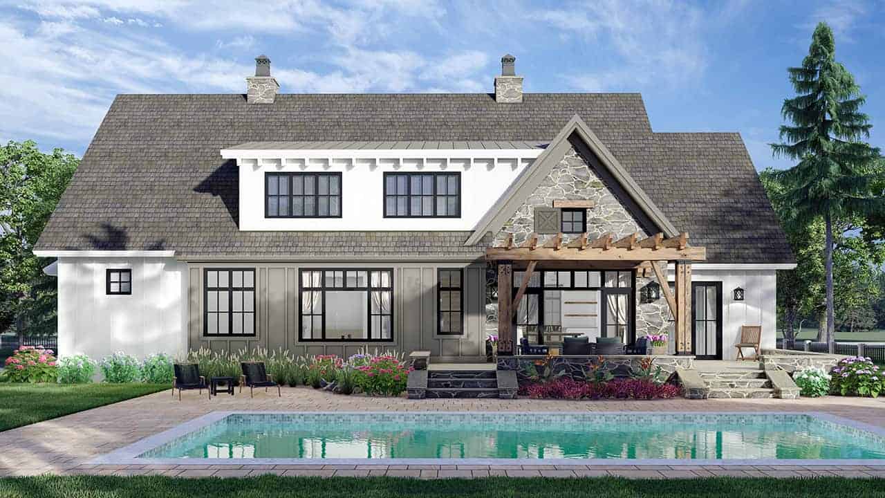 Pool of this 4-Bedroom, 2655 Sq Ft Plan - 165-1172