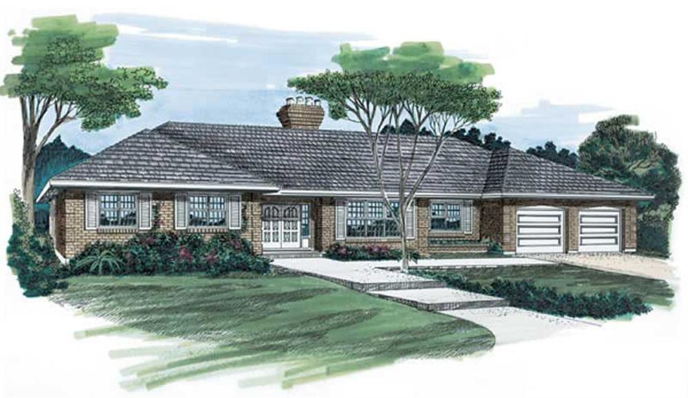 Main image for house plan # 7049