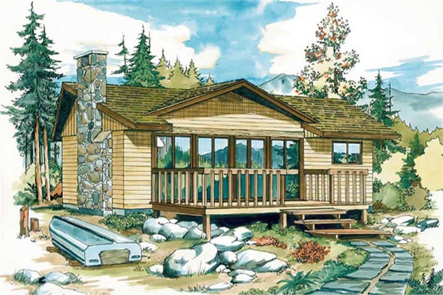 Main image for house plan # 7002