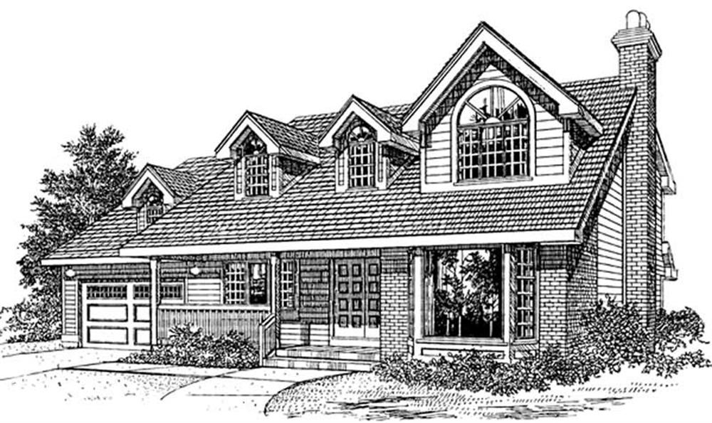 Main image for house plan # 7061