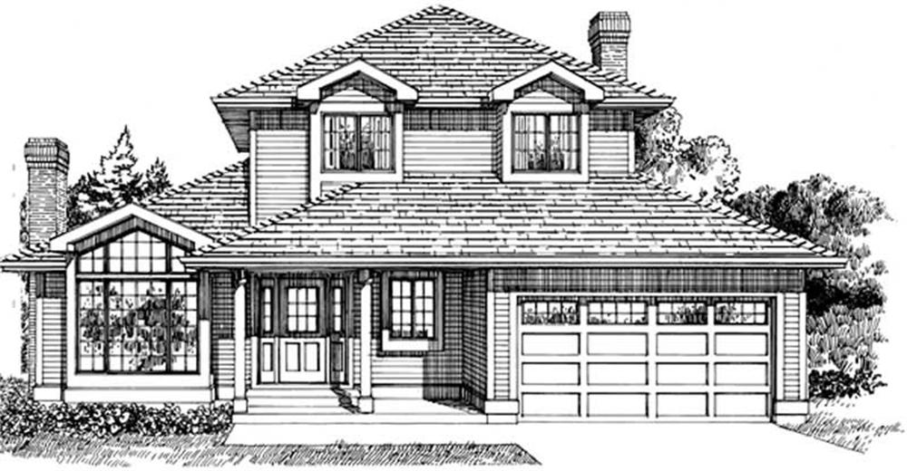 Main image for house plan # 7118