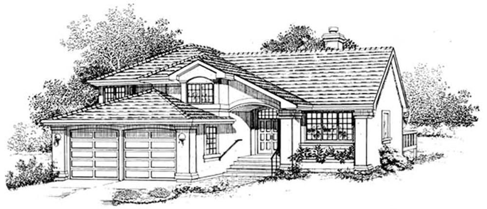 Main image for house plan # 7128