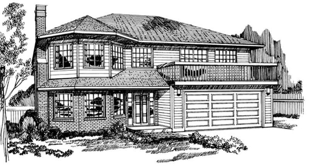 Main image for house plan # 7073