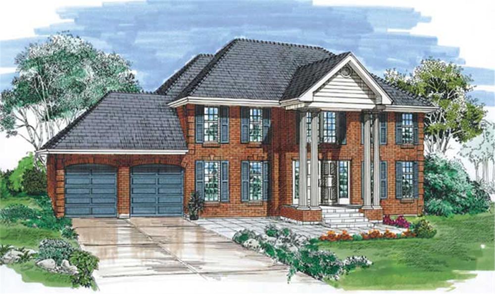 Main image for house plan # 6980