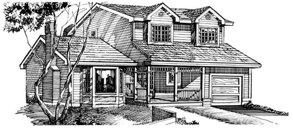 Main image for house plan # 7059