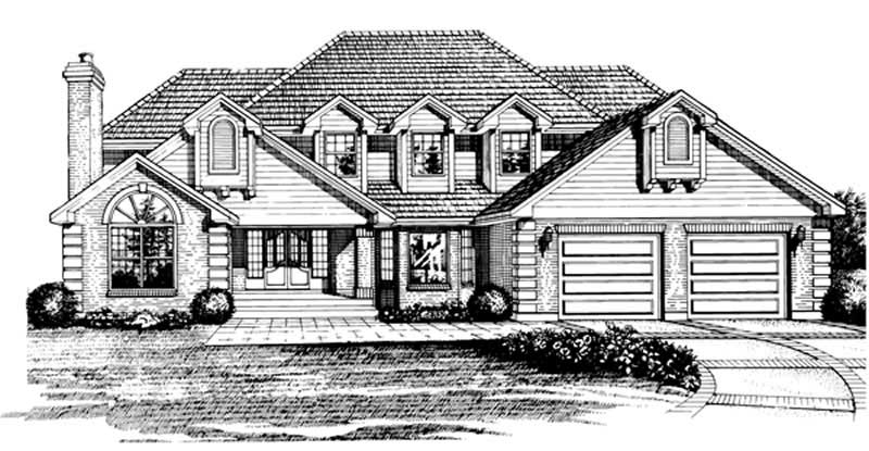 Main image for house plan # 7082