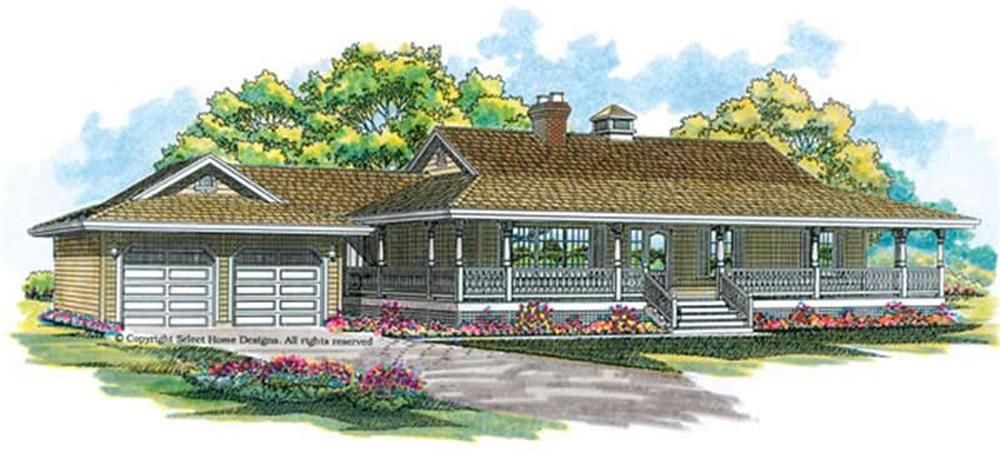 Main image for house plan # 7093