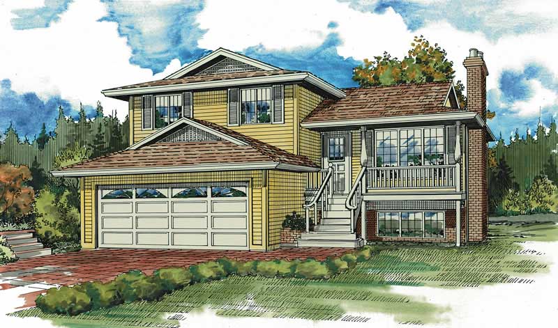 Main image for house plan # 7069