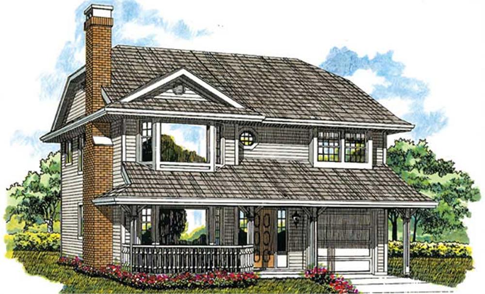 Main image for house plan # 7041