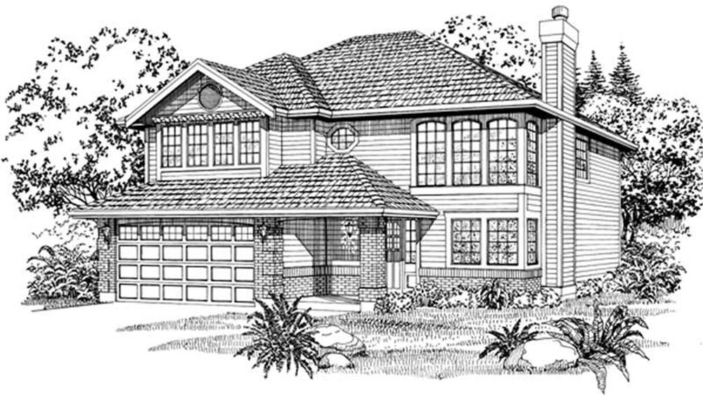 Main image for house plan # 6853