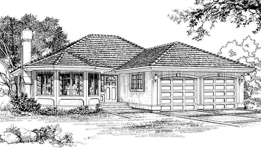 Main image for house plan # 6859