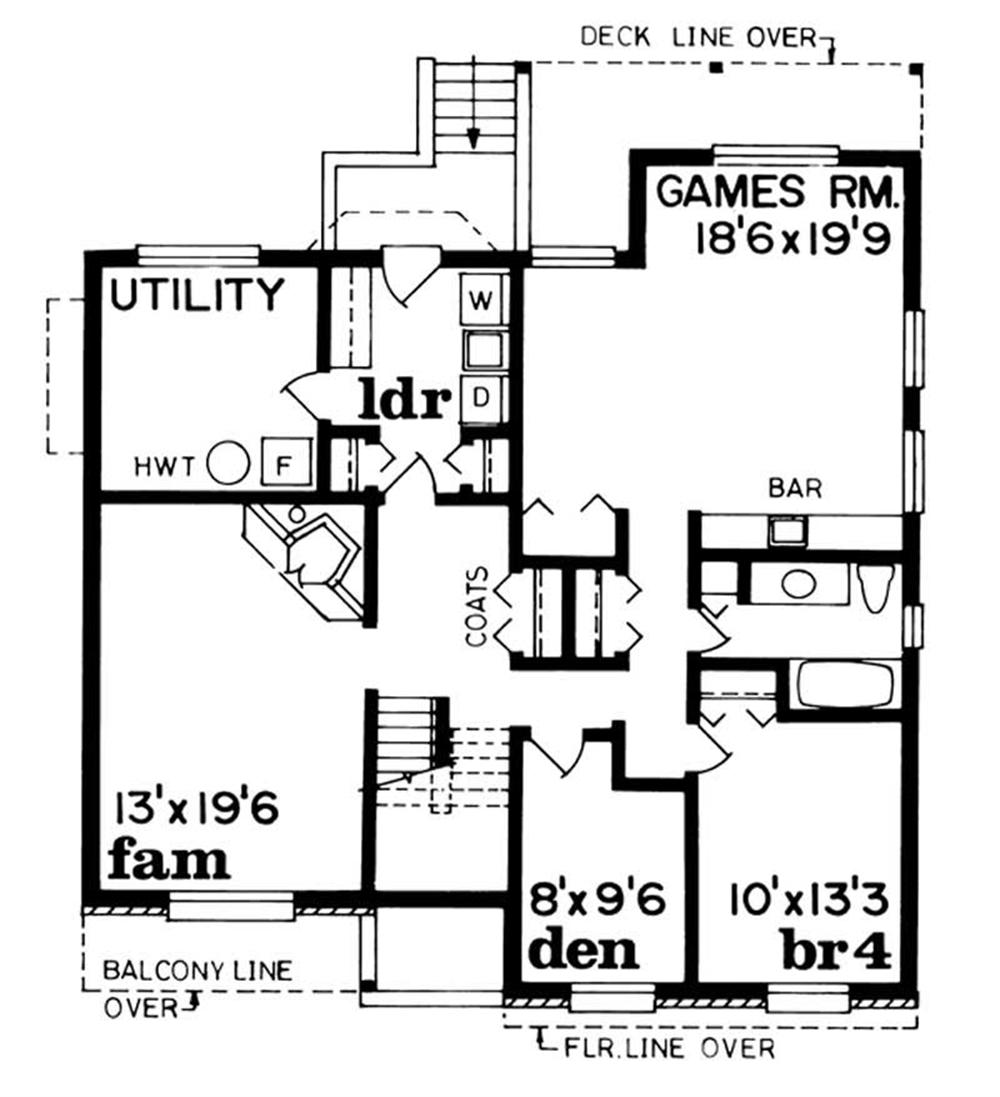 Small House Plans home (ThePlanCollection: Plan #167-1121)