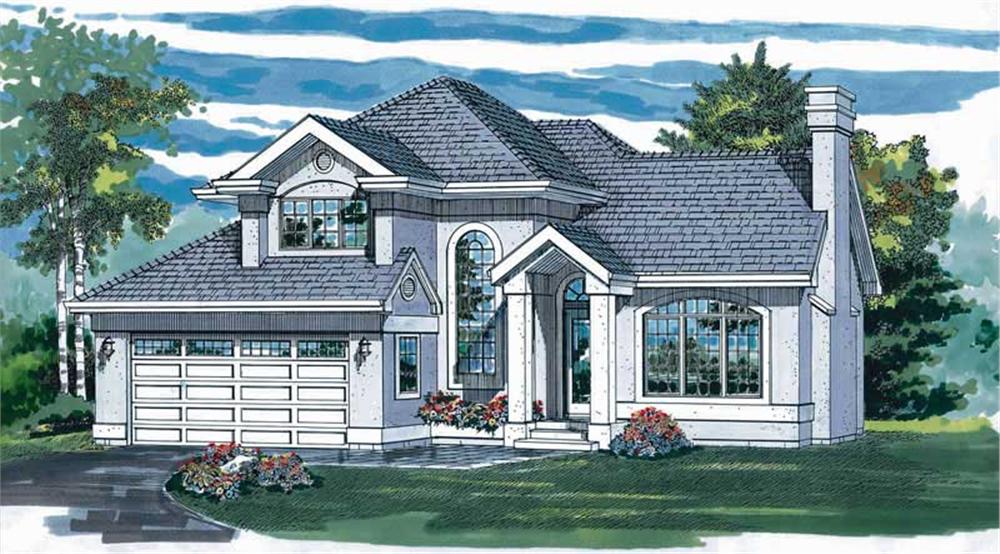 Main image for house plan # 7176
