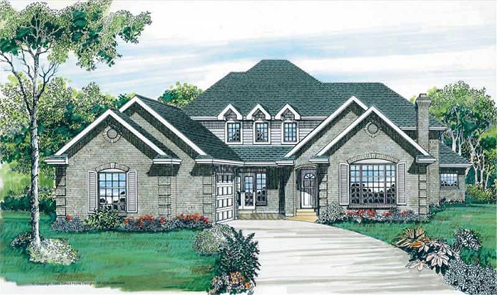 Main image for house plan # 7134