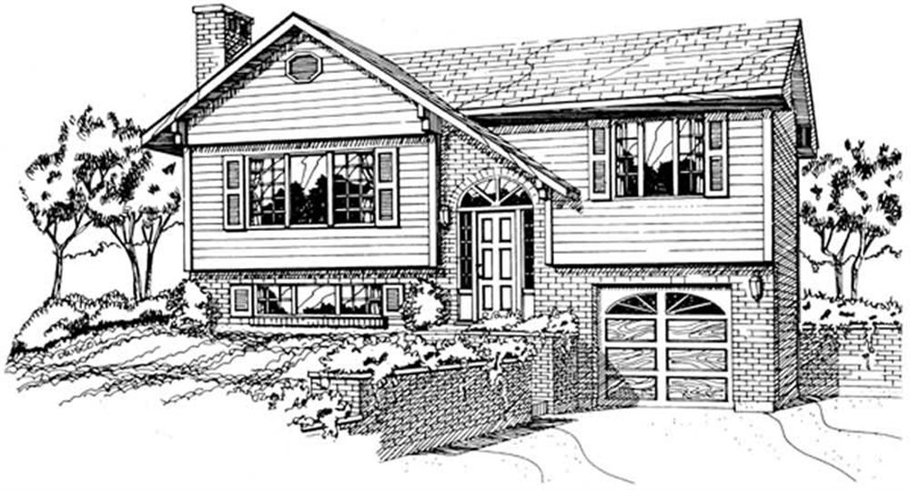 Main image for house plan # 7065