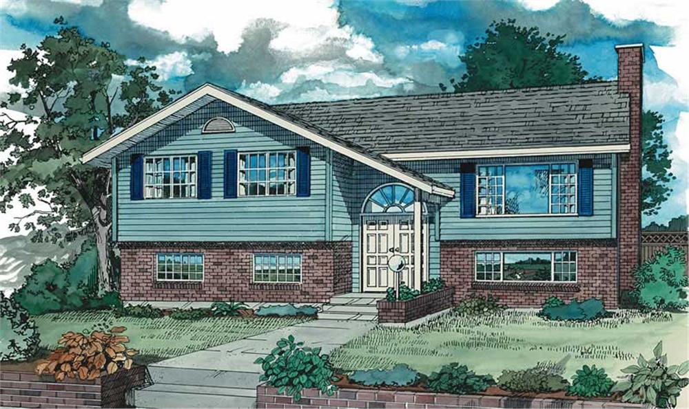 Main image for house plan # 7067