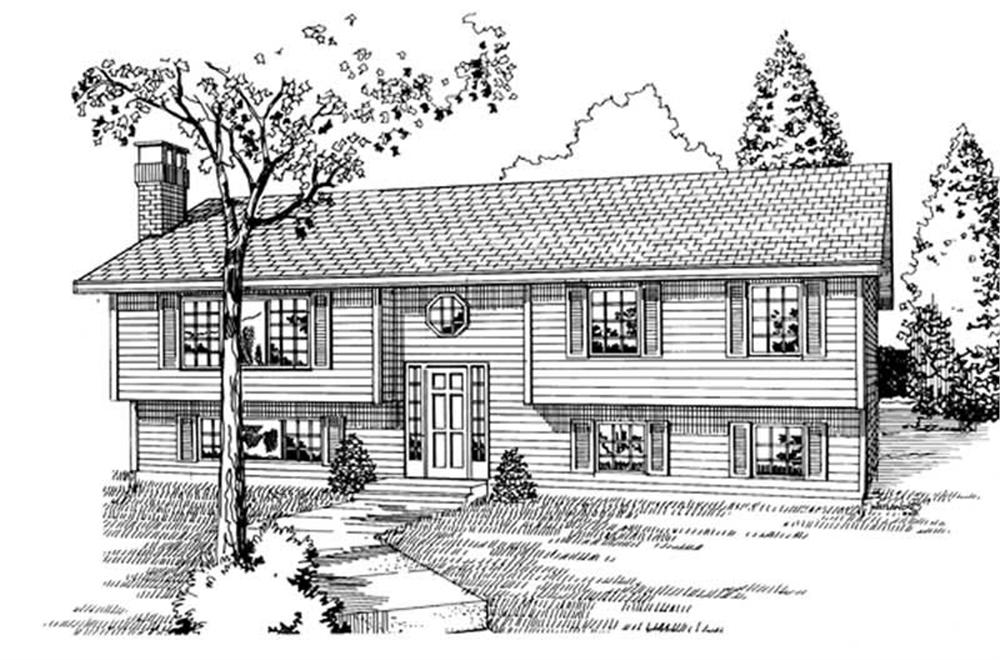 Main image for house plan # 7071