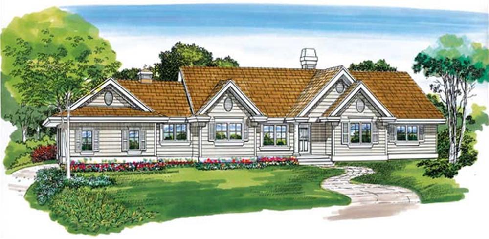 Main image for house plan # 7250