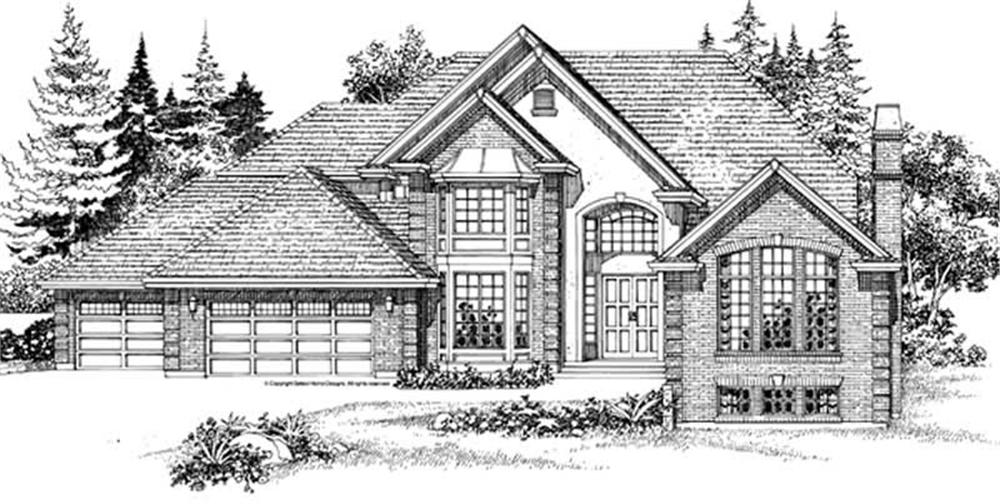Main image for house plan # 7257