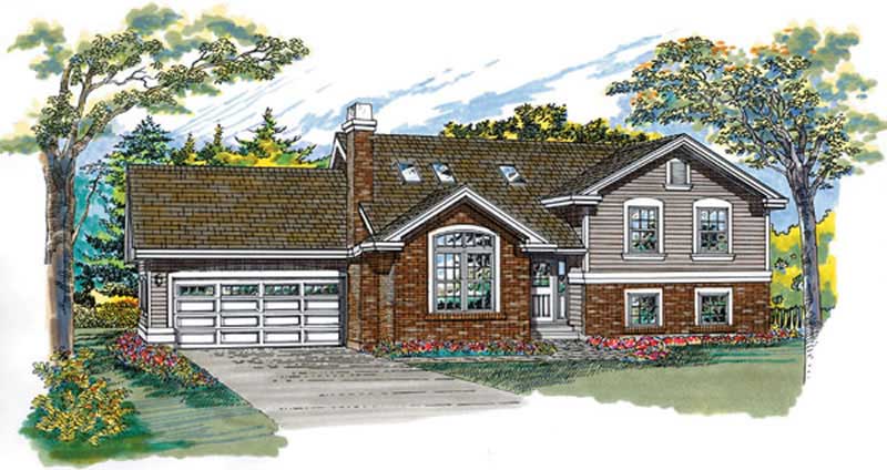 Small House Plans home (ThePlanCollection: Plan #167-1184)