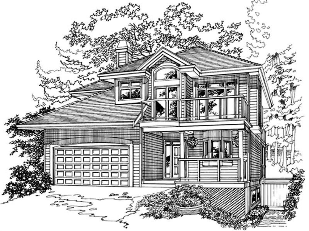 Main image for house plan # 7273