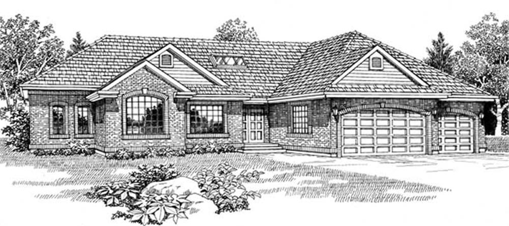Main image for house plan # 7202