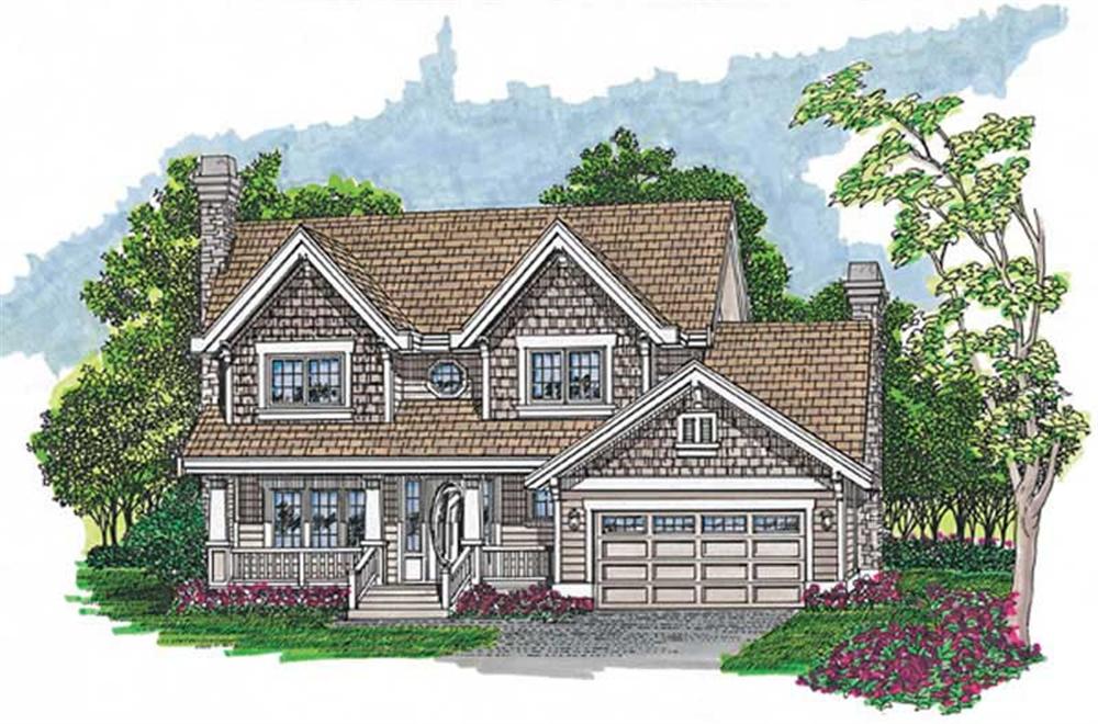Main image for house plan # 7309