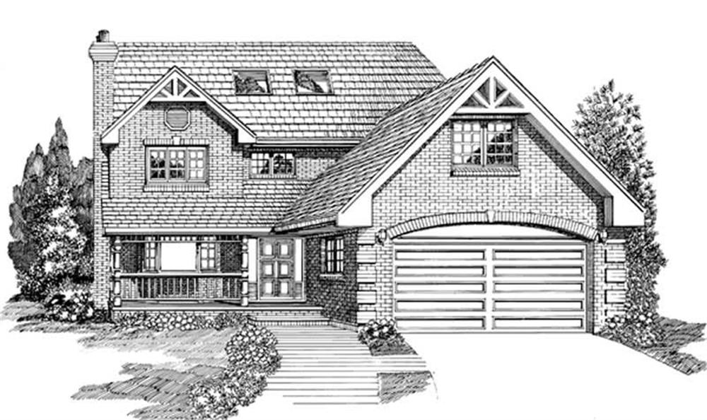 Main image for house plan # 7089