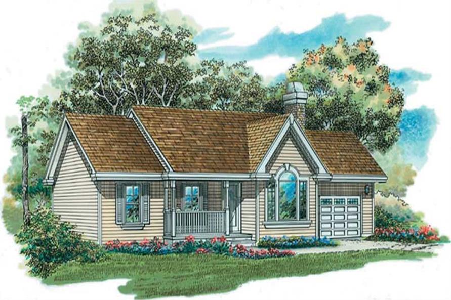 Main image for house plan # 7245
