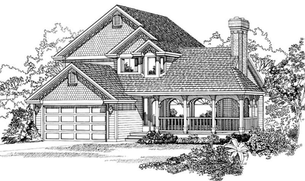 Main image for house plan # 7167