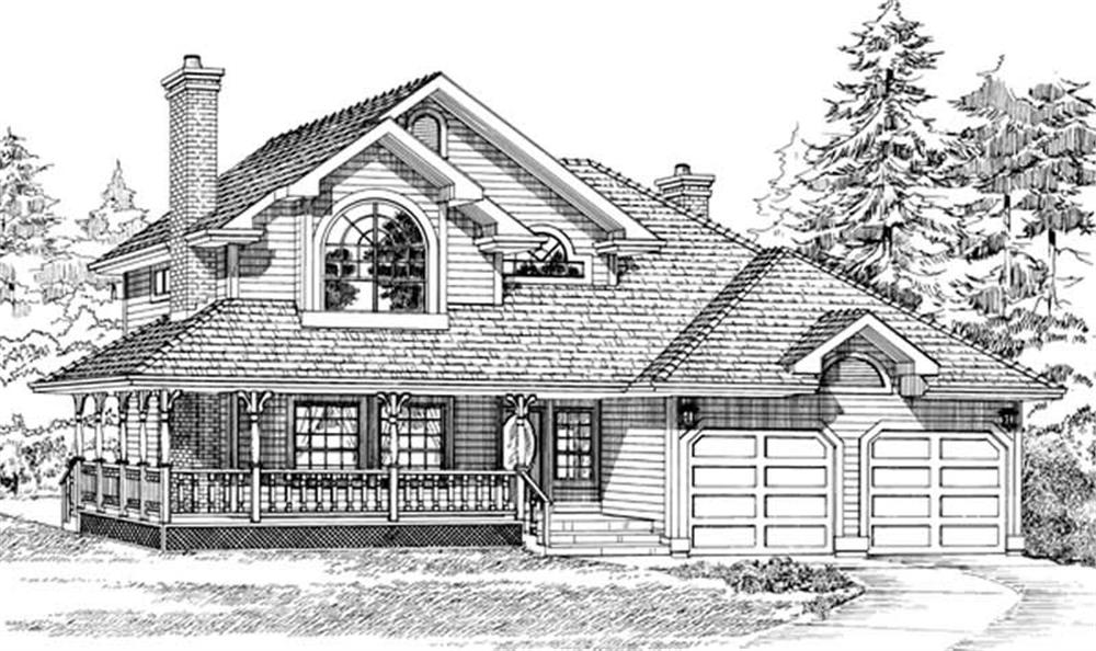 Main image for house plan # 7173