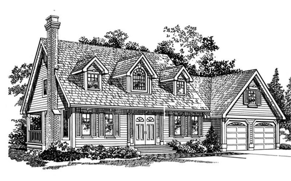 Main image for house plan # 7174