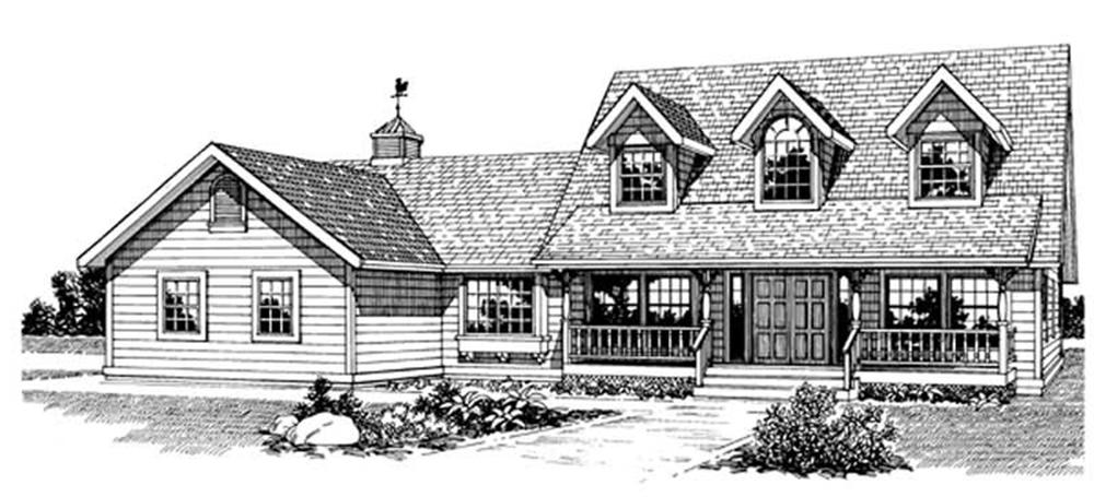 Main image for house plan # 7194