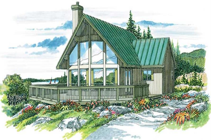 Cabins Vacation Homes House Plans, House Plans With Window Walls