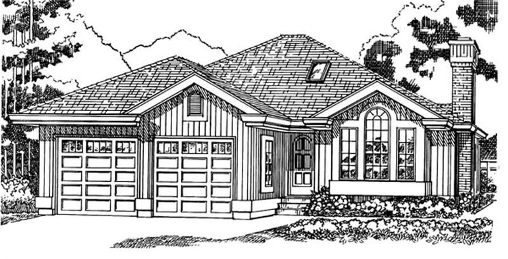 Main image for house plan # 7226