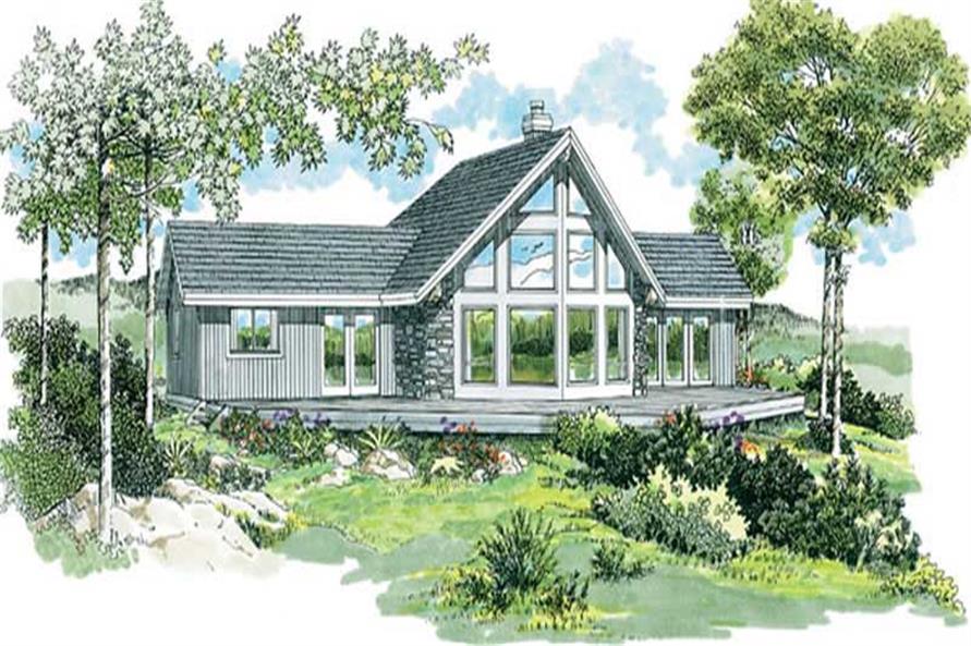 Main image for house plan # 7238